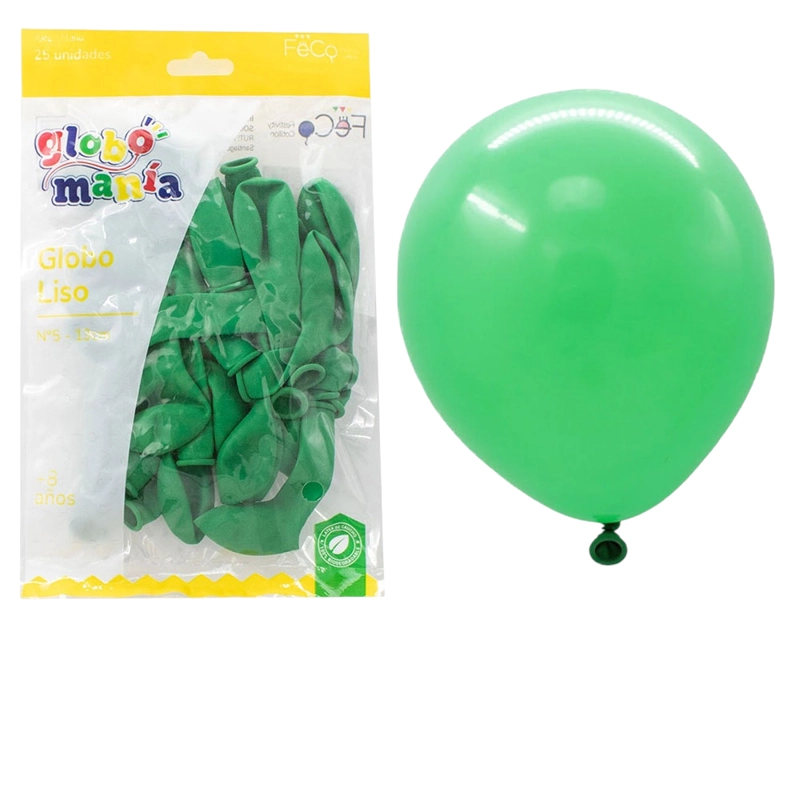 GLOBO 5 STANDARD VERDE X25 UNI - 1