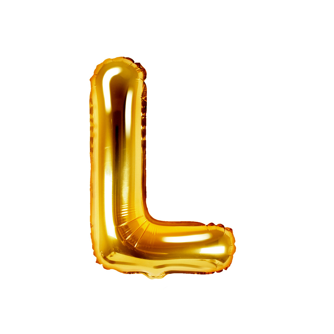 GLOBO METALICO 16 DORADO L - 1