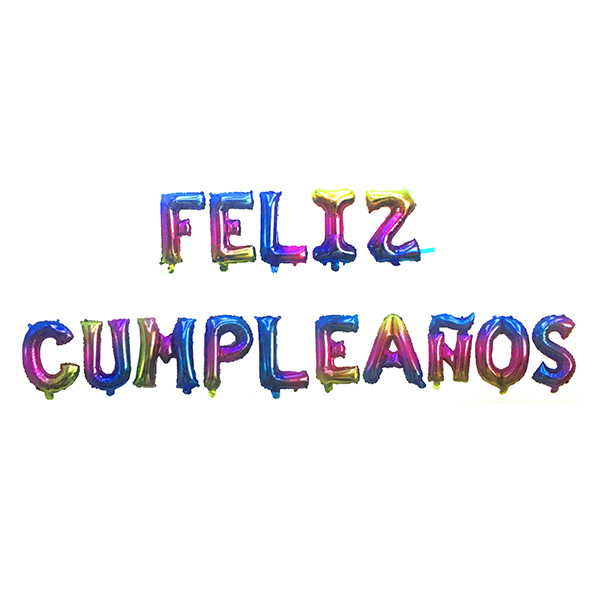 GLOBO METALICO 16' FELIZ CUMPLEA?OS MULTICOLOR X1 UNI - 1