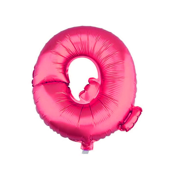 GLOBO METALICO 26 FUCSIA LETRA Q X1 UNI - 1