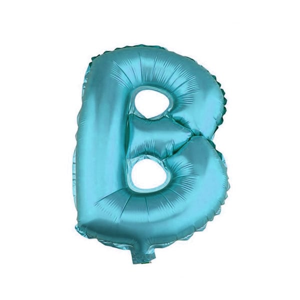 GLOBO METALICO 26' AZUL LETRA B X1 UNI - 1