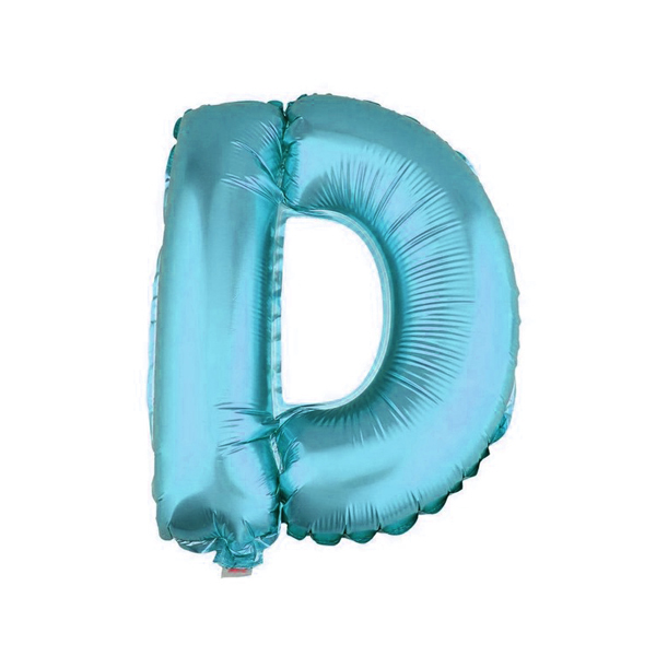GLOBO METALICO 26' AZUL LETRA D X1 UNI - 1
