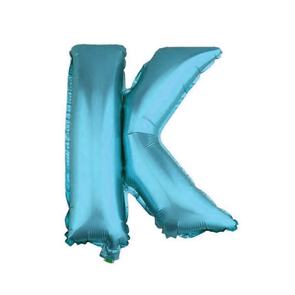 GLOBO METALICO 26' AZUL LETRA K X1 UNI - 1