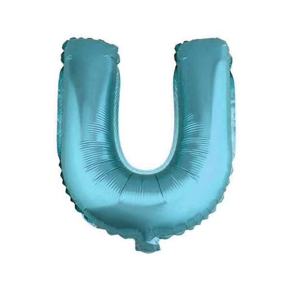 GLOBO METALICO 26' AZUL LETRA U X1 UNI - 1