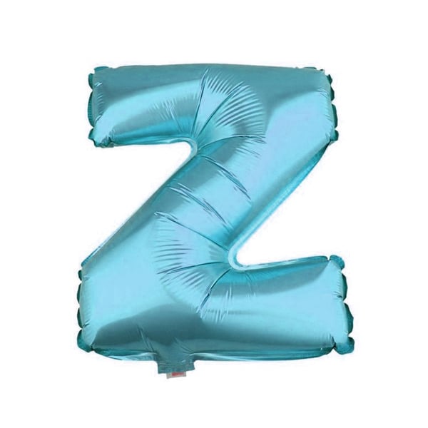 GLOBO METALICO 26' AZUL LETRA Z X1 UNI - 1