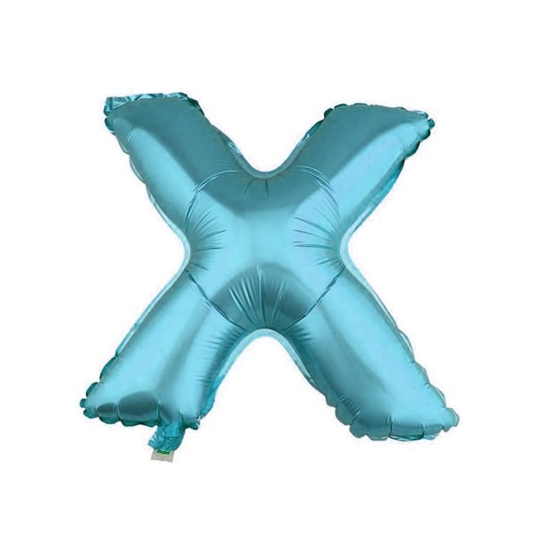 GLOBO METALICO 26'AZUL LETRA X X1 UNI - 1