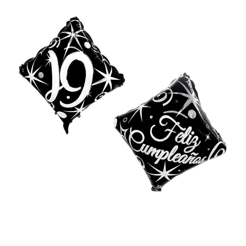 GLOBO METALICO 51X57 19 ANOS X1 UNI - 1
