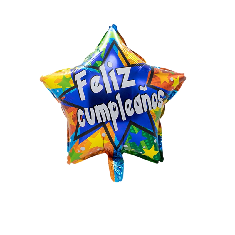 GLOBO METALICO ESTRELLA F.C. AZUL 18' X1 UNI - 1