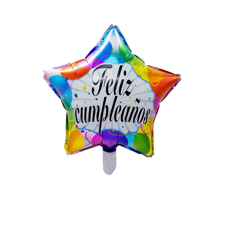 GLOBO METALICO ESTRELLA F.C. GLOBOS 18' X1 UNI - 1