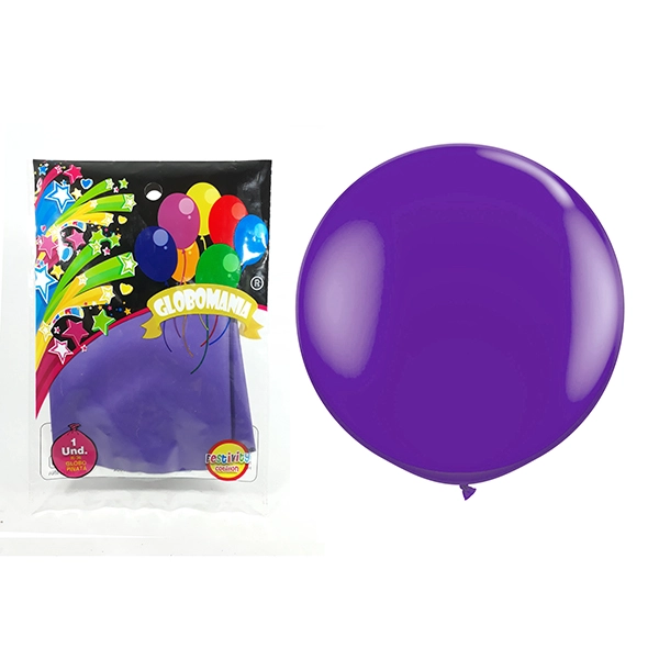 GLOBO PI?ATA R36 MORADO X 1 UNI - 1