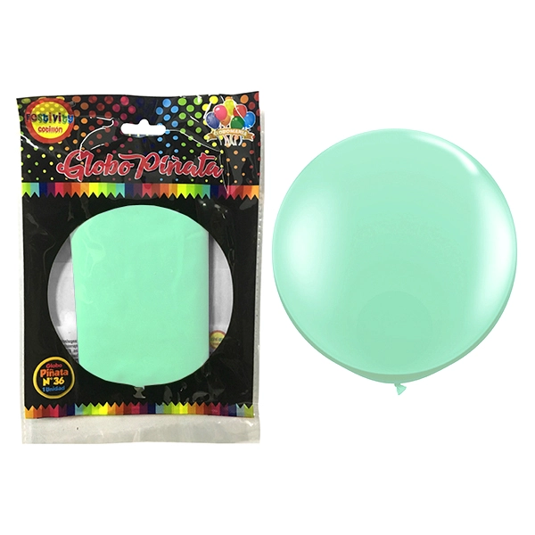 GLOBO PI?ATA R36 PASTEL VERDE X1 UNI - 1