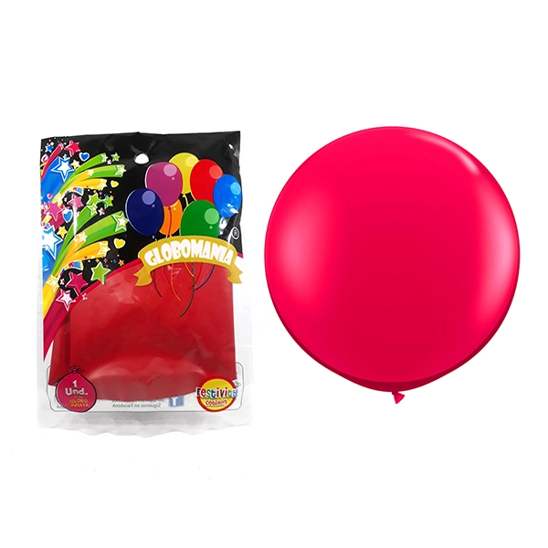 GLOBO PI?ATA R36 ROJO X 1 UNI - 1
