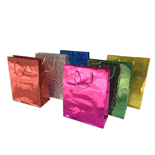 BOLSA DE REGALO HOLEO COLORES SURTIDOS 15,5X12 CM X12 UNI - 1