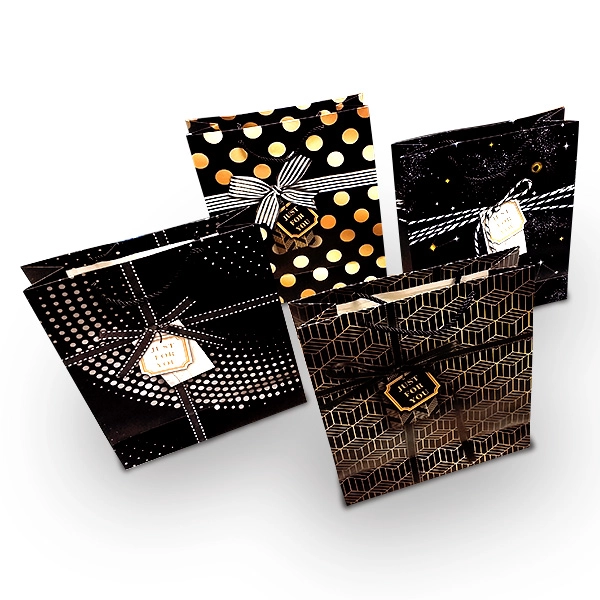 BOLSA DE REGALO JUST FOR YOU 30X40 CM X12 UNI - 1