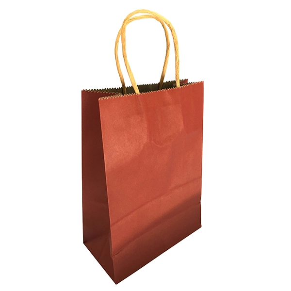 BOLSA DE REGALO KRAFT BURDEO 15X21X8 CM X12 UNI - 1