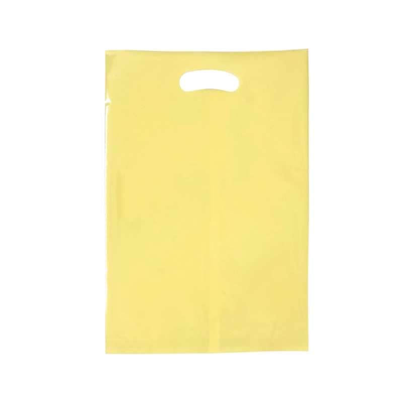 BOLSA DULCE 16X25 PASTEL AMARILLO X10UNI - 1