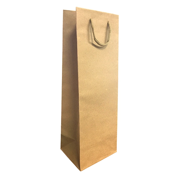 BOLSA DE REGALO VINO PAPEL KRAFT 12X35 X12 UNI - 1