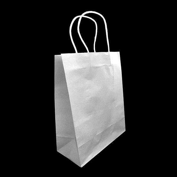 BOLSA REGALO KRAFT BLANCO 21X27X11 X12 UNI - 1