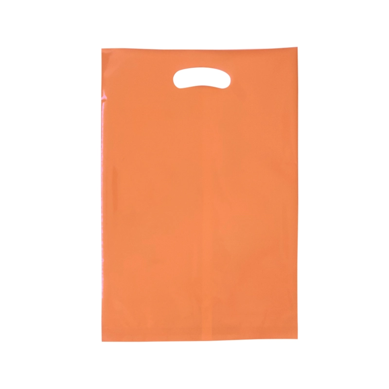 BOLSA DULCE 16X25 PASTEL NARANJO X10UNI - 1