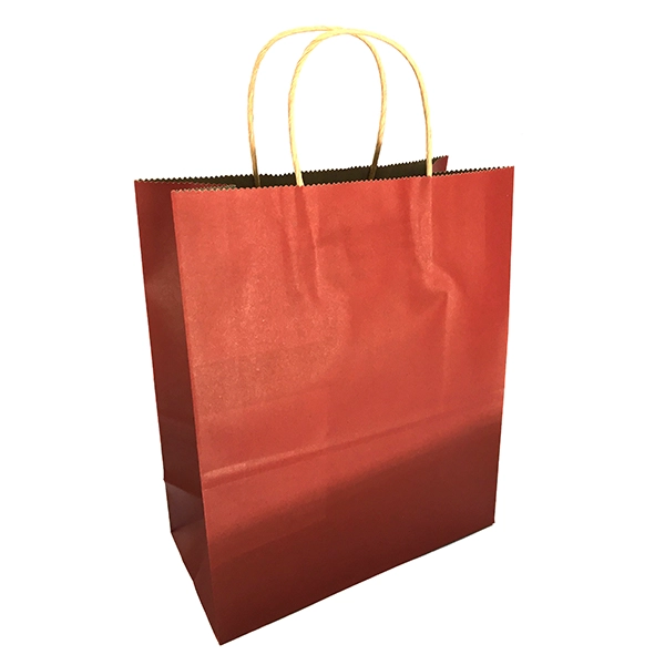 BOLSA REGALO KRAFT BURDEO 21X27X11 X12 UNI - 1