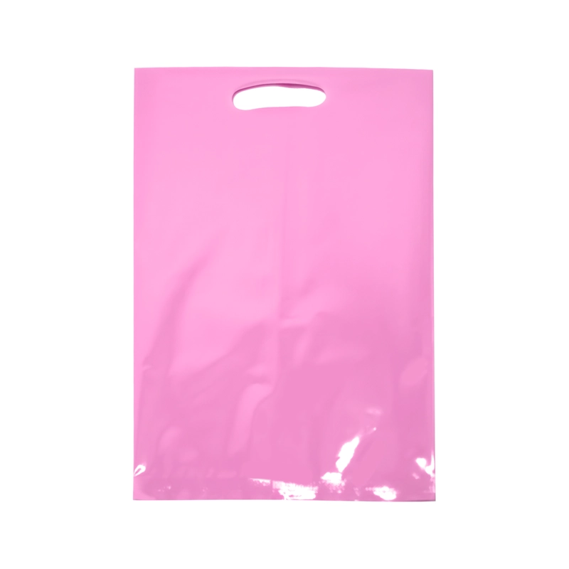 BOLSA DULCE 16X25 PASTEL ROSADO X10UNI - 1