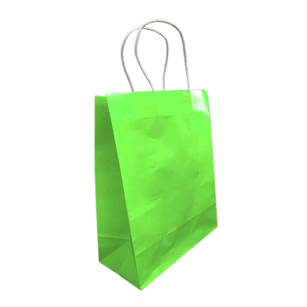 BOLSA REGALO KRAFT LIMA 21X27X11 X12 UNI - 1