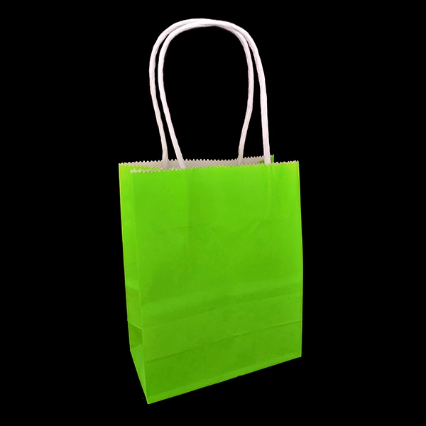 BOLSA REGALO KRAFT LIMA 14X11.5X7 X12 UNI - 1