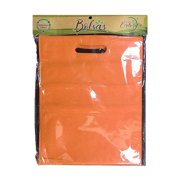 BOLSAS TNT 31X25 NARANJO X10 UNI - 1