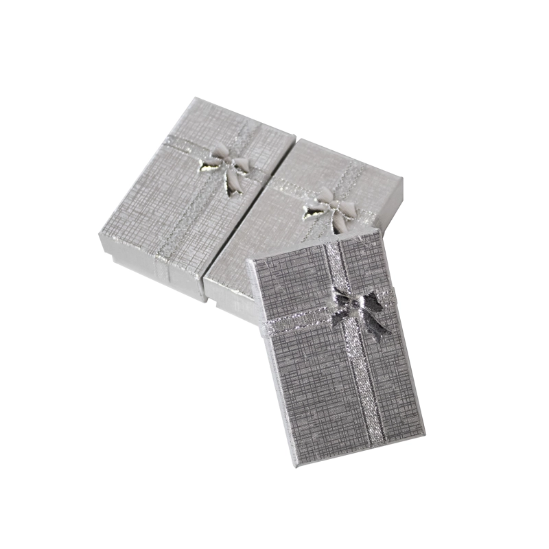 CAJA JOYAS PLATEADO 5X8CM X12 UNI - 1