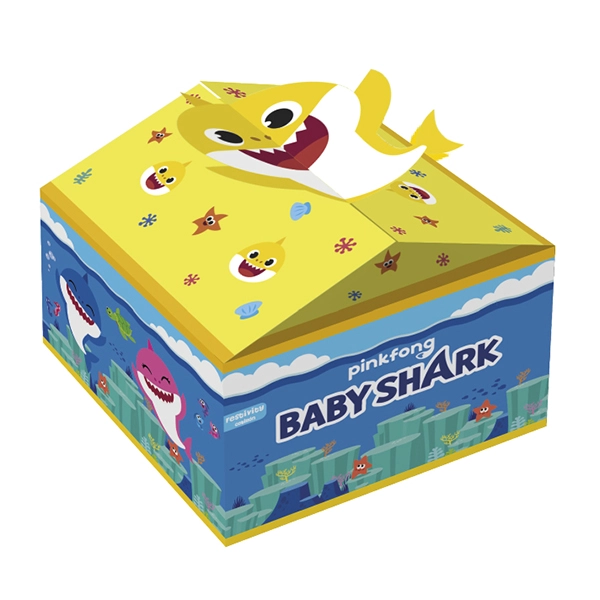 CAJA SORPRESAS BABY SHARK X6 PCS X1 UNI - 1