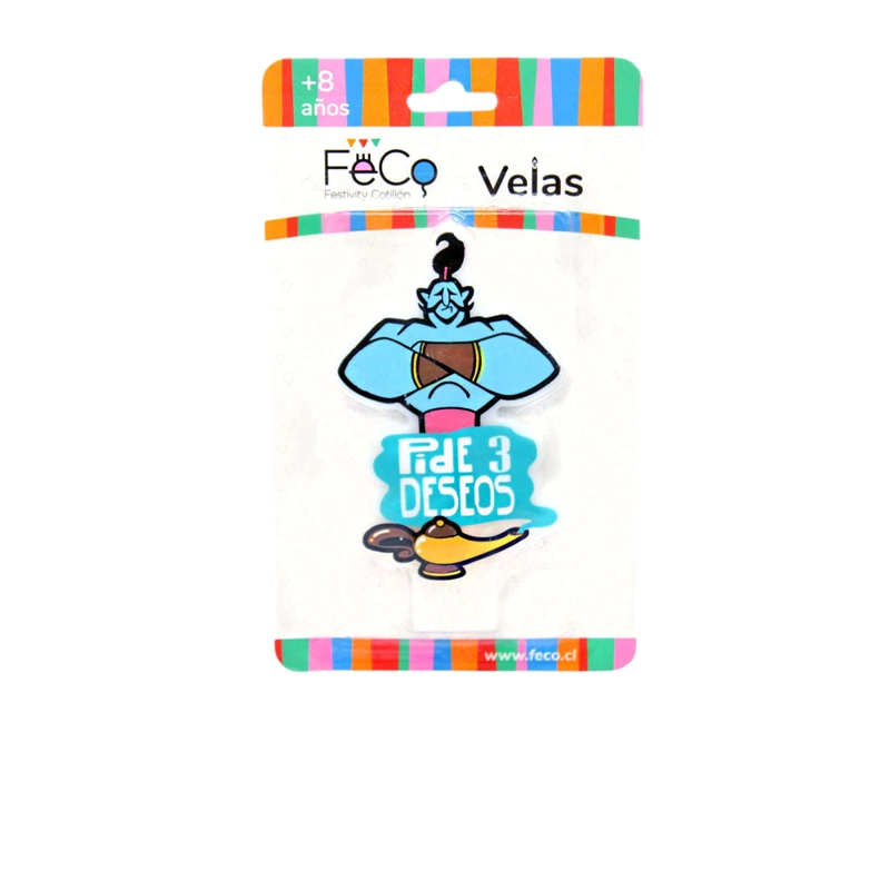 VELA DISE?O 3 DESEOS X1 UNI - 1