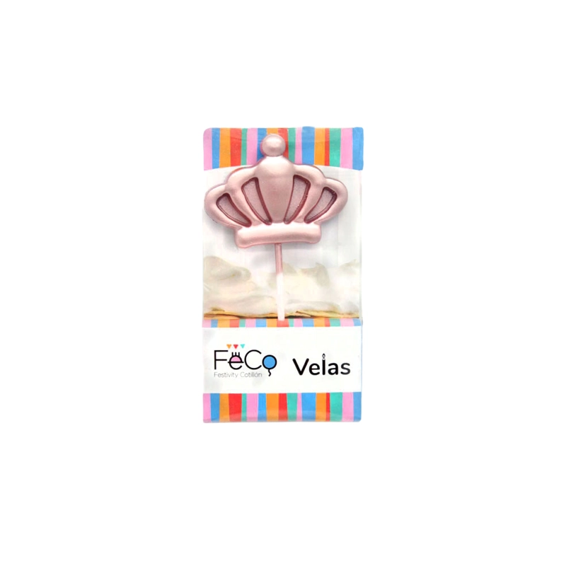 VELA CORONA ROSE GOLD X1 UNI - 1