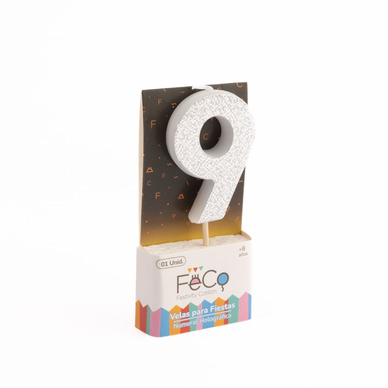 VELA NUMERAL HOLO SILVER # - 1