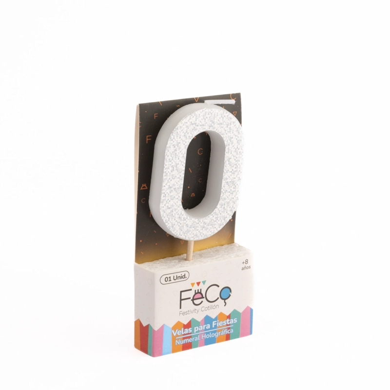 VELA NUMERAL HOLO SILVER 0 - 1