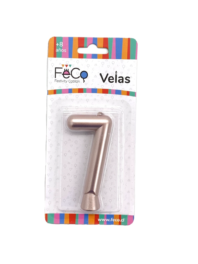 VELA NUMERAL ROSE GOLD 7 X1 UNI - 1