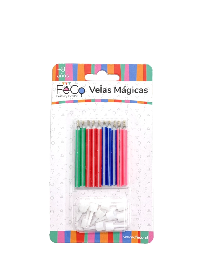 VELA MAGICA X 10 PCS X1 UNI - 1