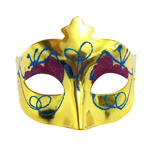 ANTIFAZ ESCARCHA DORADO X1 UNI - 1