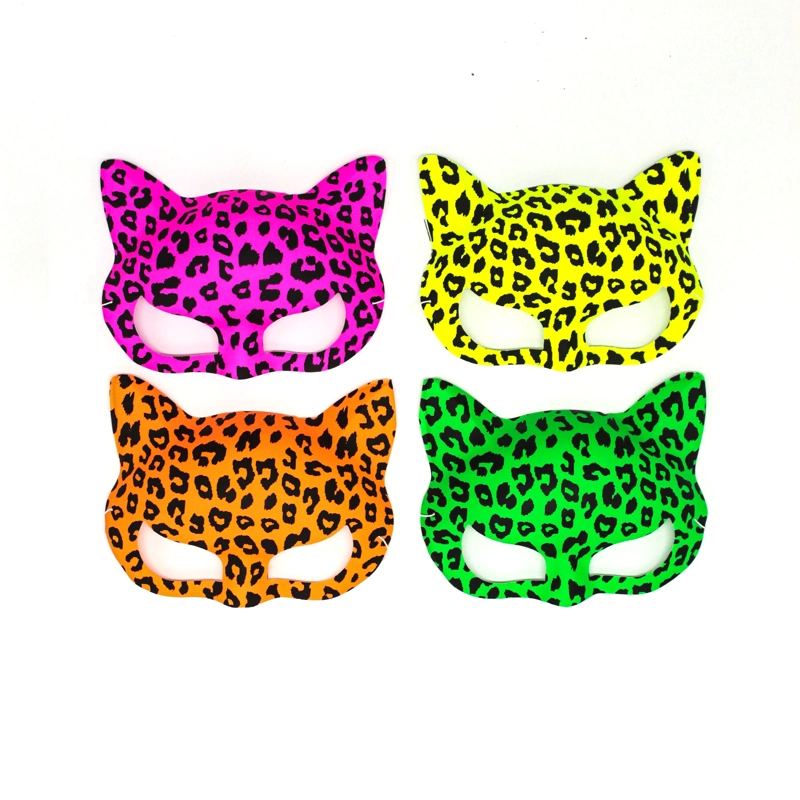 ANTIFAZ GATO FLUOR ANIMAL PRINT SURTIDO X6 UNI - 1