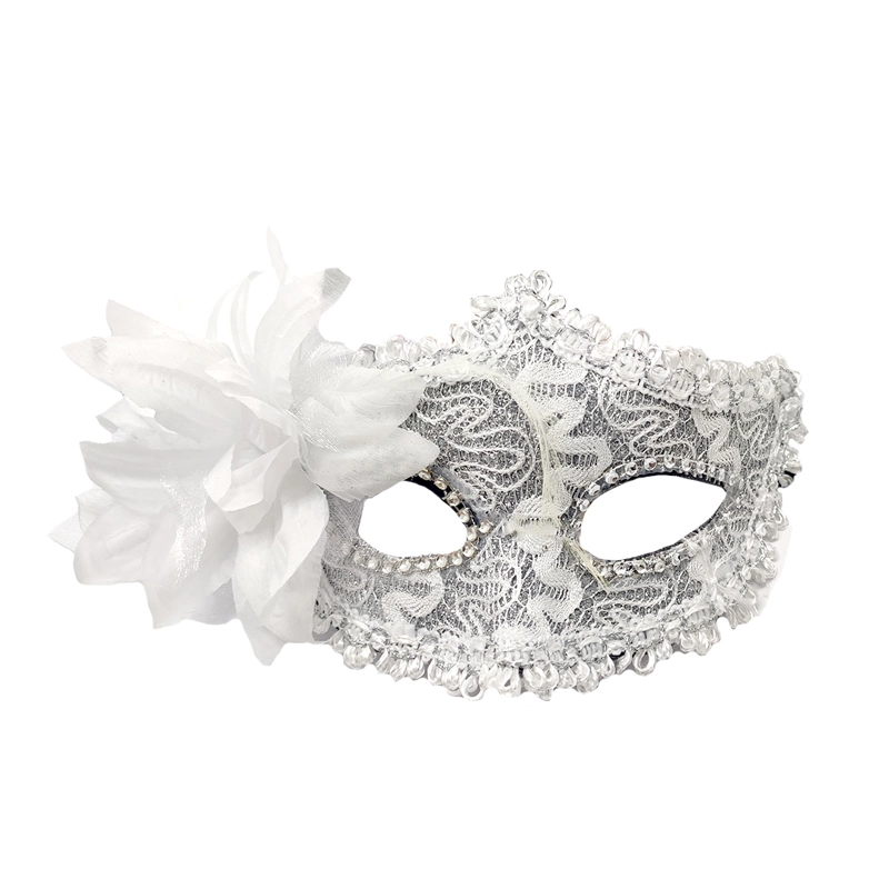 ANTIFAZ VENECIANO FLOR BLANCO X1 UNI - 1