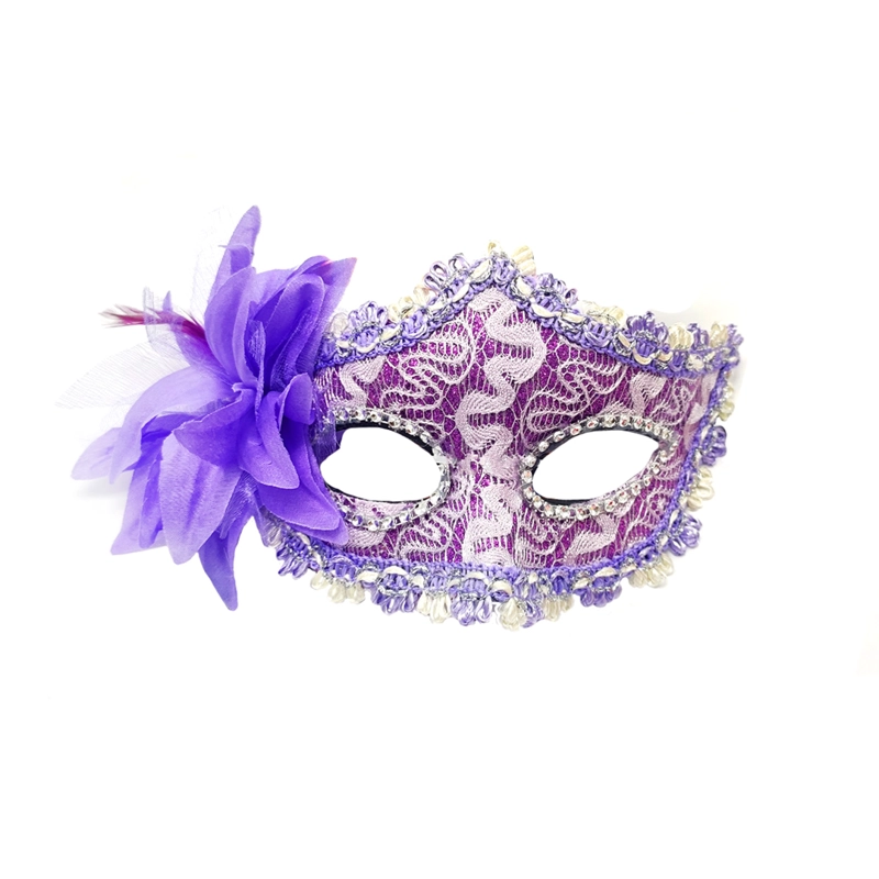 ANTIFAZ VENECIANO FLOR MORADO X1 UNI - 1