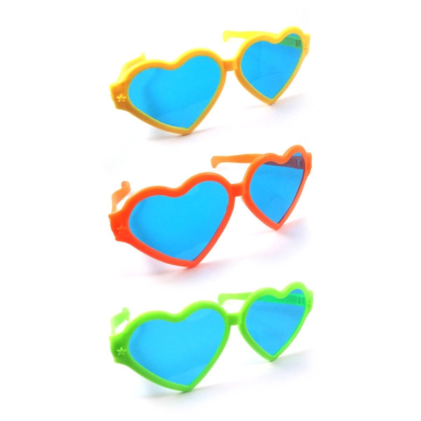 LENTE FLUOR GIGANTE CORAZON X5 UNI - 1