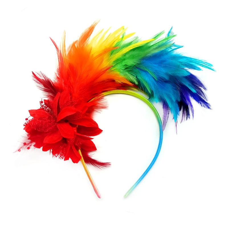 CINTILLO PLUMA ARCOIRIS X1 UNI - 1