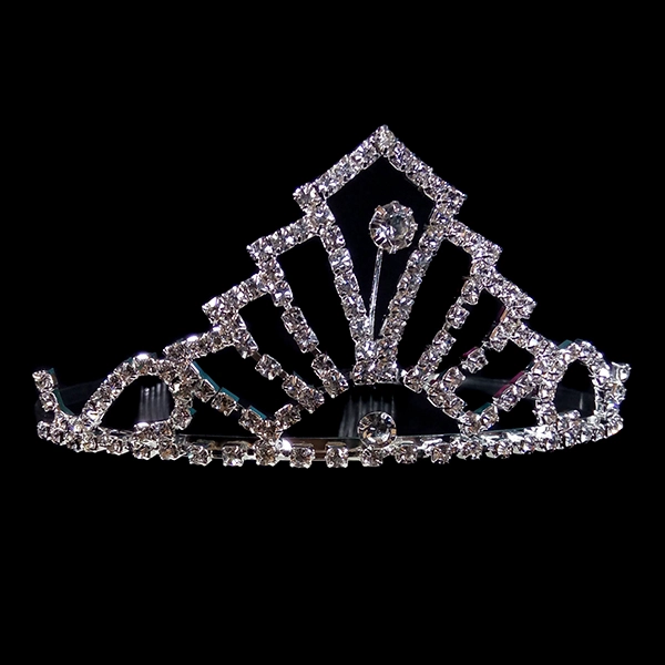 CORONA STRASS GRANDE PEINETA C X1 UNI - 1