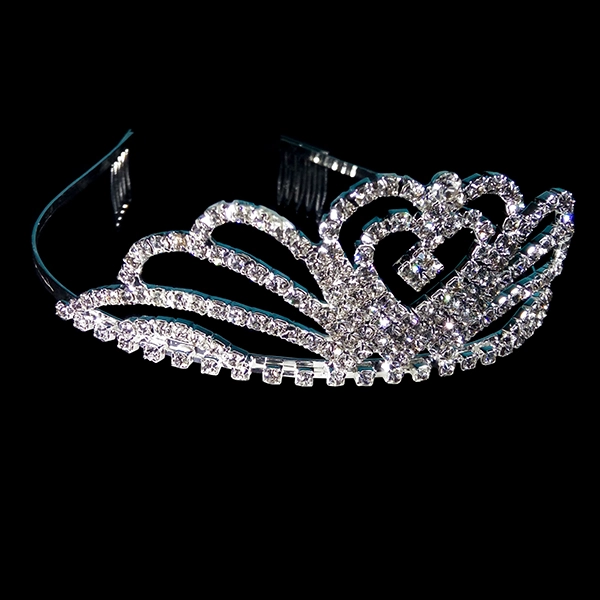 CORONA STRASS GRANDE PEINETA E X1 UNI - 1
