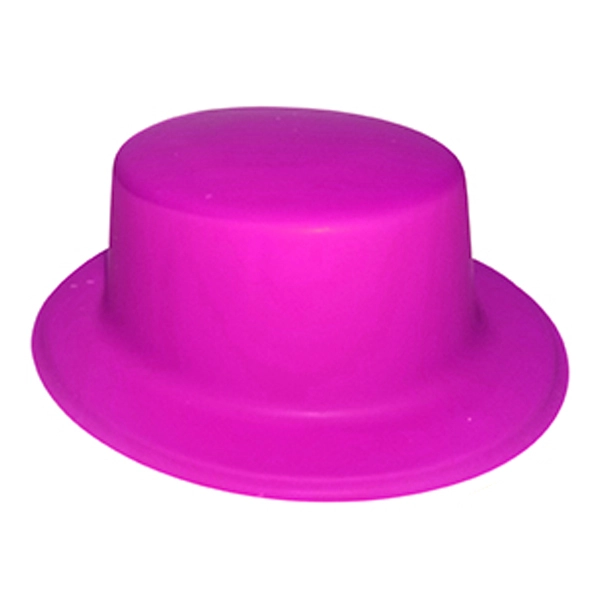 GORRO CHAPLIN CUADRADO FLUOR FUCSIA X12 UNI - 1