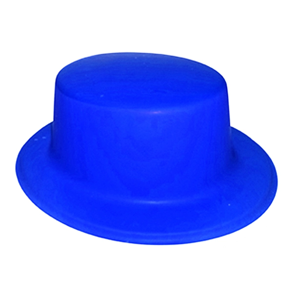 GORRO CHAPLIN CUADRADO FLUOR AZUL X12 UNI - 1