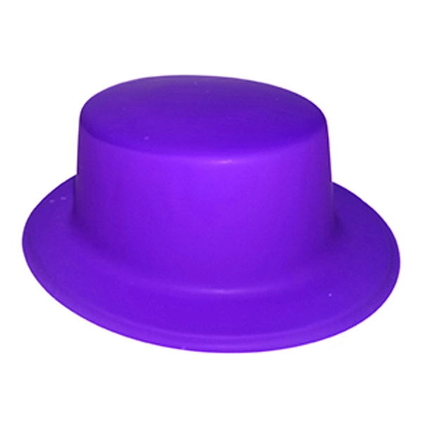 GORRO CHAPLIN CUADRADO FLUOR MORADO X12 UNI - 1