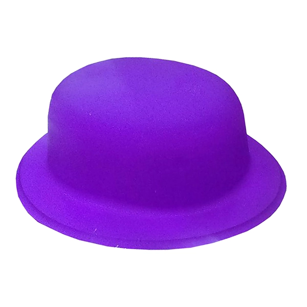 GORRO CHAPLIN REDONDO FLUOR MORADO X12 UNI - 1