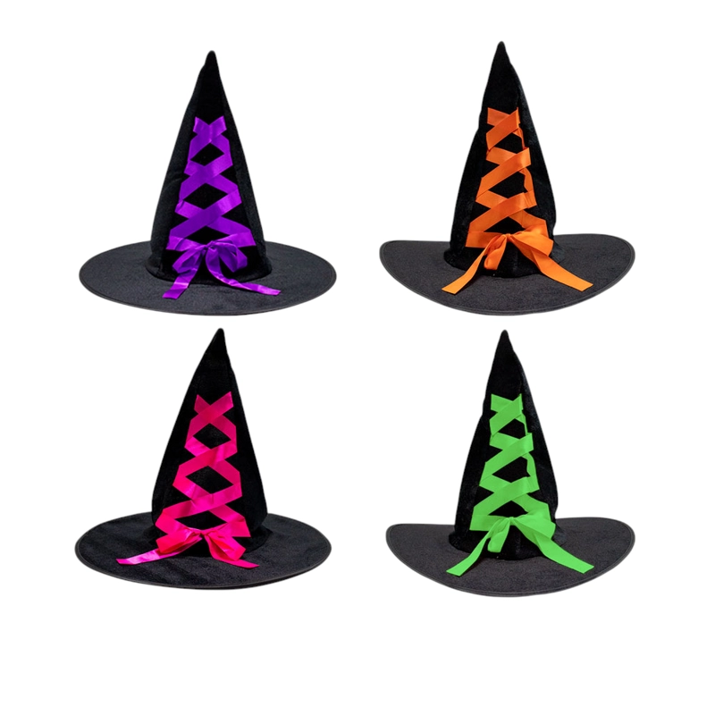 SOMBRERO BRUJA CORDON X1 UNI - 1