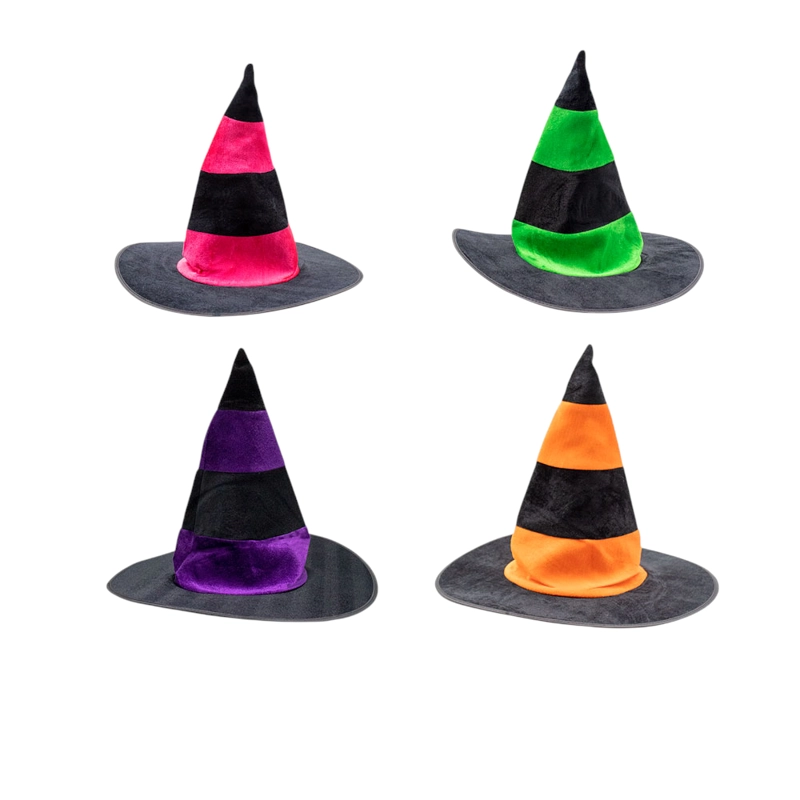 SOMBRERO BRUJA LINEAS X1 UNI - 1